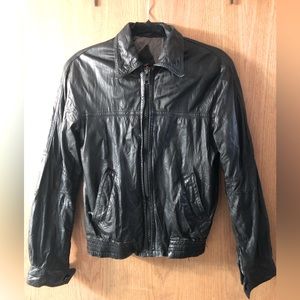 Cordovan Vintage Leather Jacket